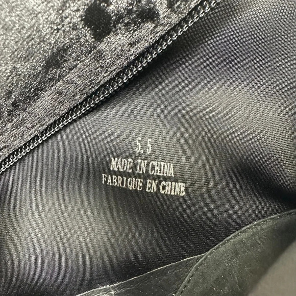 Jeffrey Campbell Walton Studded Bootie in Black Velvet Silver. Sz: 5.5 - Picture 13 of 14